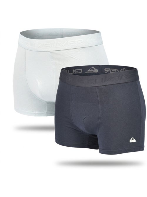 Quiksilver – Confezione 2 Boxer Uomo Cotone Stretch Comfort - Kiabi Quiksilver – Confezione 2 Boxer Uomo Cotone Stretch Comfort - Kiabi
