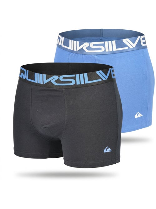 Quiksilver – Confezione 2 Boxer Uomo Cotone Stretch Comfort - Kiabi Quiksilver – Confezione 2 Boxer Uomo Cotone Stretch Comfort - Kiabi