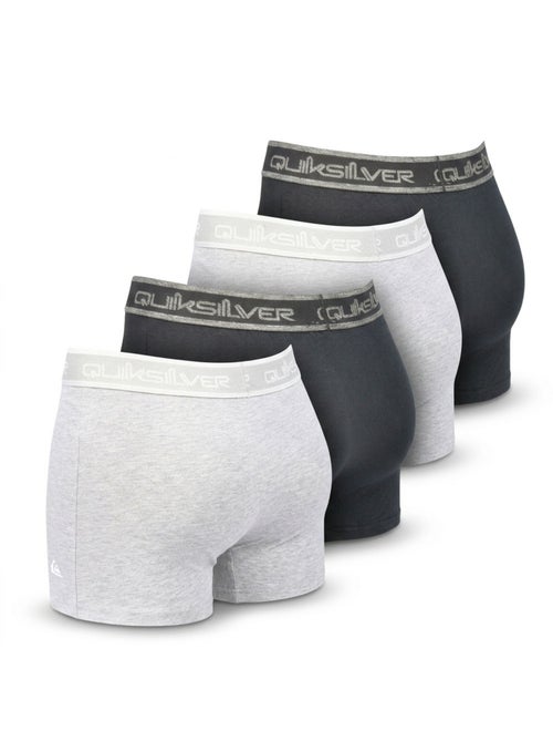 Quiksilver – Confezione 4 Boxer Uomo Comfort Cotone Stretch - Kiabi Quiksilver – Confezione 4 Boxer Uomo Comfort Cotone Stretch - Kiabi