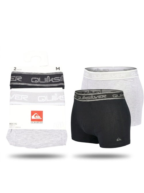 Quiksilver – Confezione 4 Boxer Uomo Comfort Cotone Stretch - Kiabi Quiksilver – Confezione 4 Boxer Uomo Comfort Cotone Stretch - Kiabi