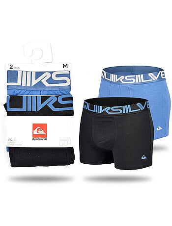 Quiksilver Confezione 6 Boxer Uomo Cotone Stretch Logo