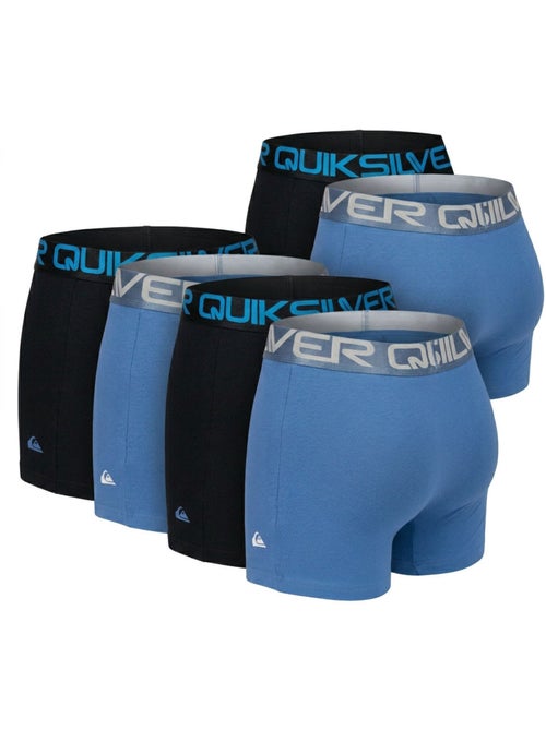 Quiksilver Confezione 6 Boxer Uomo Cotone Stretch Logo - Kiabi Quiksilver Confezione 6 Boxer Uomo Cotone Stretch Logo - Kiabi