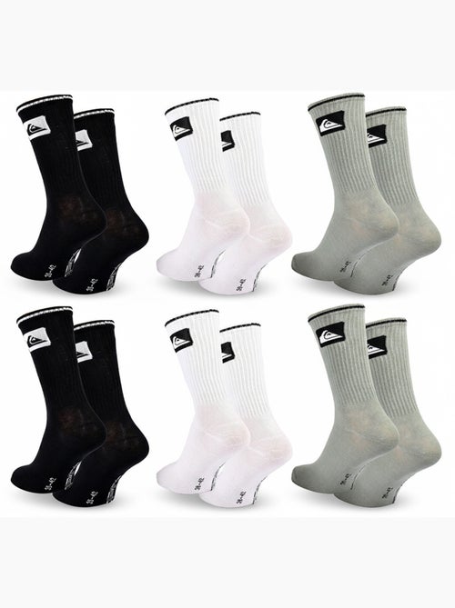 Quiksilver Confezione di calzini da uomo Crew Set da 6 paia Regular Lifestyle - Kiabi