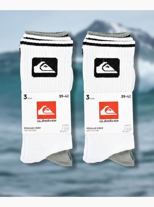 Quiksilver Confezione di calzini da uomo Crew Set da 6 paia Regular Lifestyle - Kiabi