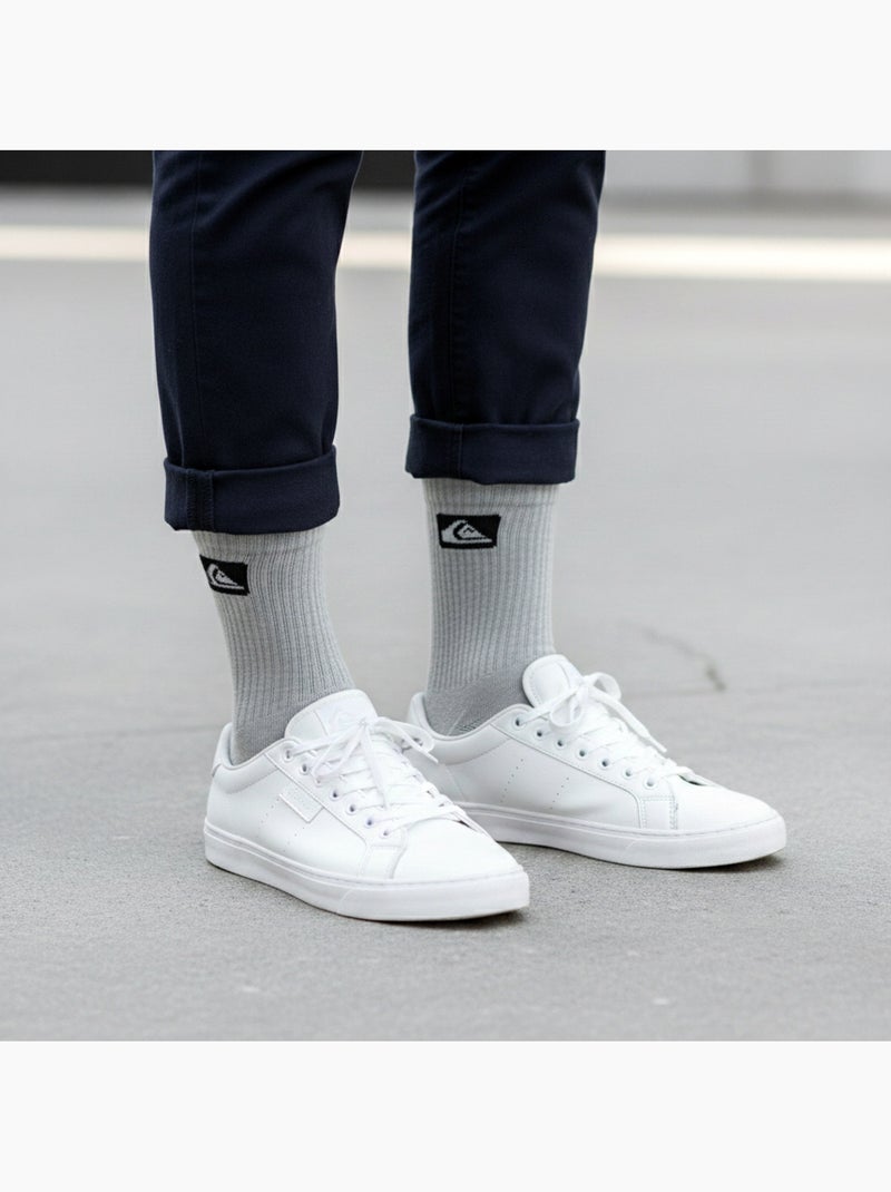Quiksilver Confezione di calzini da uomo Crew Set da 6 paia Sport Cushioned Bianco Nero Grigio - Kiabi