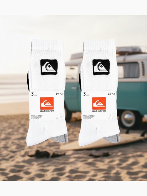 Quiksilver Confezione di calzini da uomo Crew Set da 6 paia Sport Cushioned - Kiabi