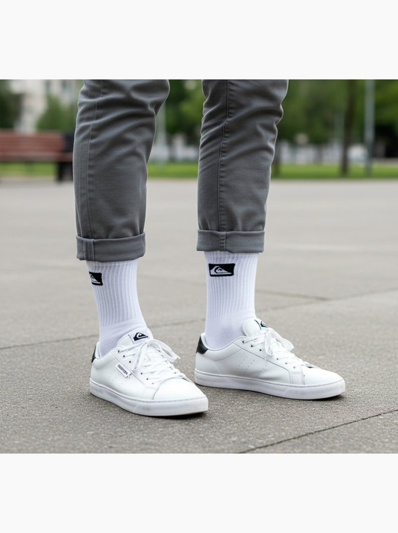 Quiksilver Confezione di calzini da uomo Crew Set da 6 paia Sport Cushioned Bianco - Kiabi