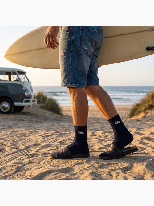 Quiksilver Confezione di calzini da uomo QUARTER Set da 6 paia Sport - Kiabi