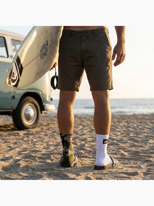 Quiksilver Confezione di calzini da uomo QUARTER Set da 6 paia Sport - Kiabi