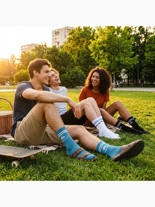 Quiksilver Confezione di calzini da uomo QUARTER Set da 6 paia Sport - Kiabi