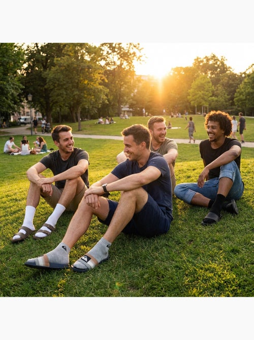 Quiksilver Confezione di calzini da uomo QUARTER Set da 6 paia Sport - Kiabi