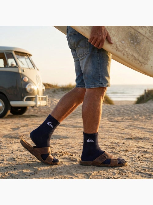 Quiksilver Confezione di calzini da uomo QUARTER Set da 6 paia Sport - Kiabi