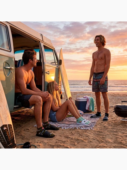 Quiksilver Confezione di calzini da uomo SNEAKER Set da 6 paia Sport - Kiabi