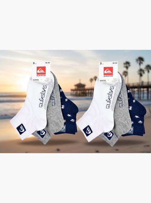 Quiksilver Confezione di calzini per bambini QUARTER Set da 6 paia Sport - Kiabi