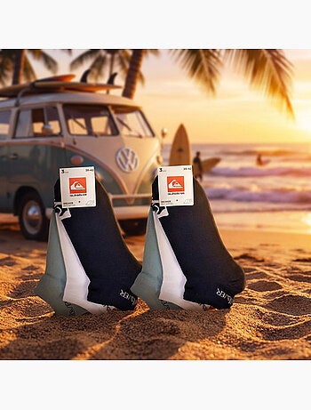 Quiksilver Confezione di calzini per bambini SNEAKER Set da 6 paia Sport