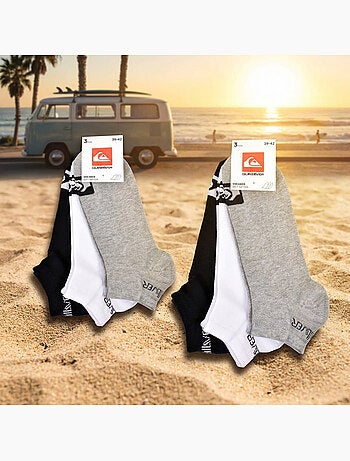 Quiksilver Confezione di calzini per bambini SNEAKER Set da 6 paia Sport