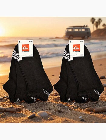 Quiksilver Confezione di calzini per bambini SNEAKER Set da 6 paia Sport