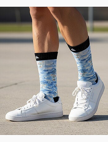 Quiksilver Set di calzini da uomo Crew LONG Lifestyle Set da 2 paia