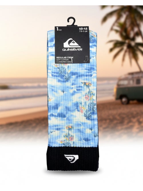 Quiksilver Set di calzini da uomo Crew LONG Lifestyle Set da 2 paia - Kiabi