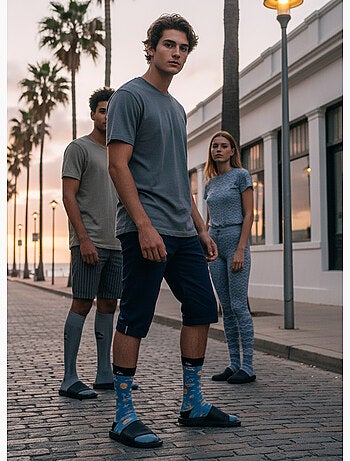 Quiksilver Set di calzini da uomo Crew LONG Lifestyle Set da 2 paia
