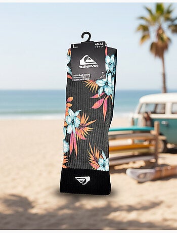 Quiksilver Set di calzini da uomo Crew LONG Lifestyle Set da 2 paia