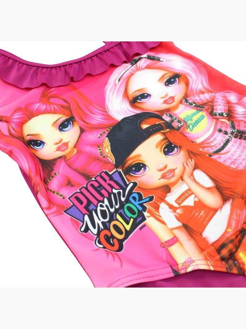 Rainbow High - Costume da bagno Rosa fucsia - Kiabi