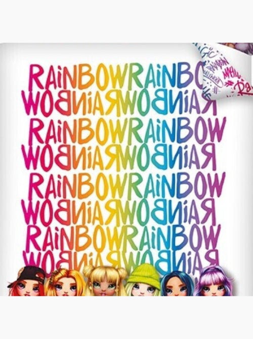 Rainbow High — Parure letto bambino reversibile stampata in polycotone - Kiabi Rainbow High — Parure letto bambino reversibile stampata in polycotone - Kiabi