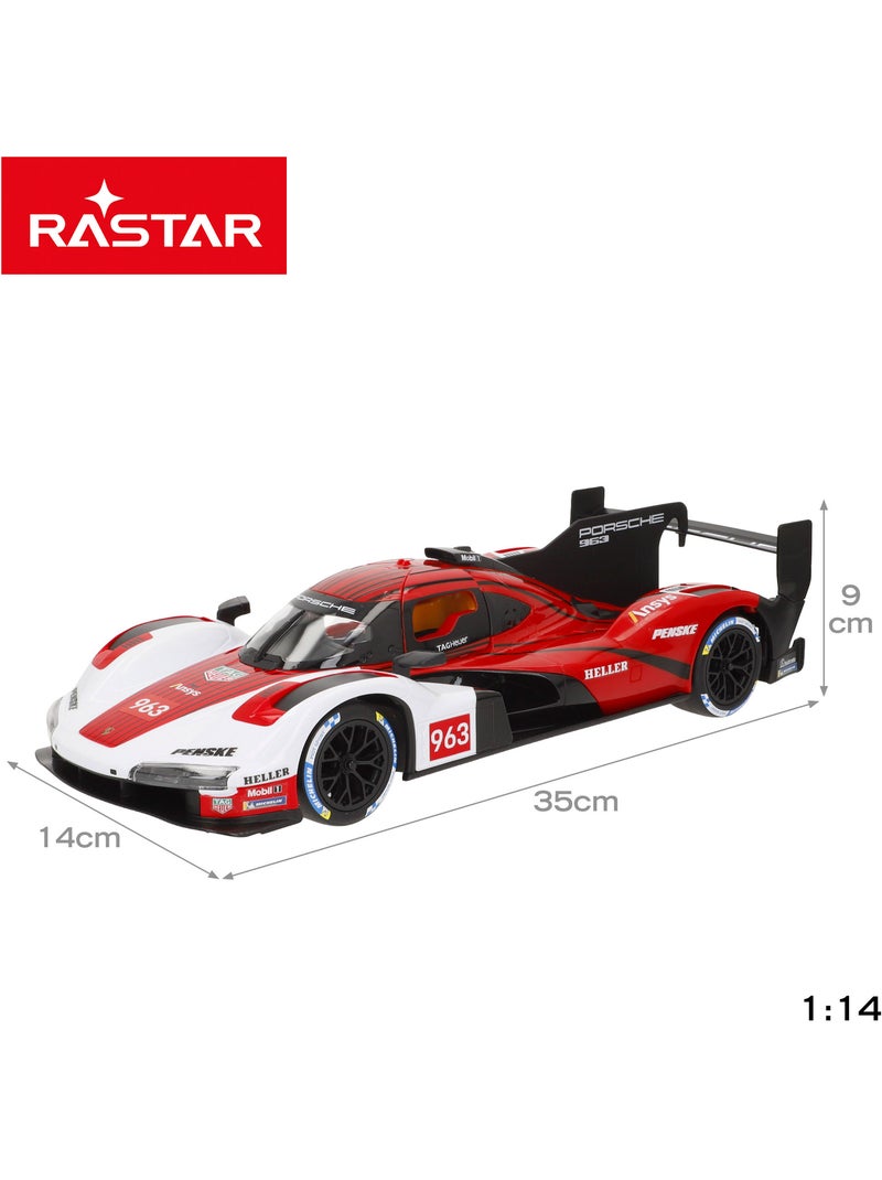 Rastar auto radiocomandata porsche 963 lmdh 1:14 N/D - Kiabi