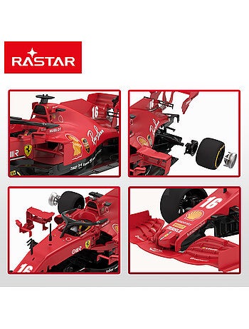Rastar auto rc da assemblare f1 2021 ferrari sf1000 1:16