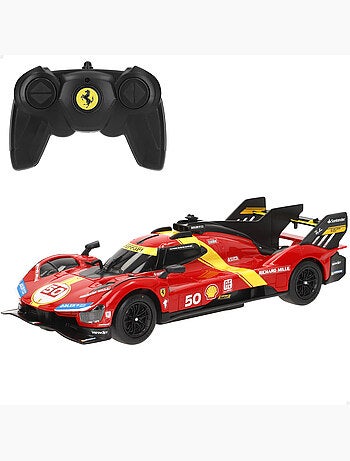 Rastar auto telecomandata ferrari 499p 50 le mans hypercar 1:24