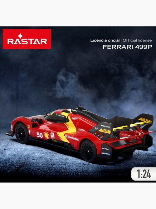 Rastar auto telecomandata ferrari 499p 50 le mans hypercar 1:24 - Kiabi