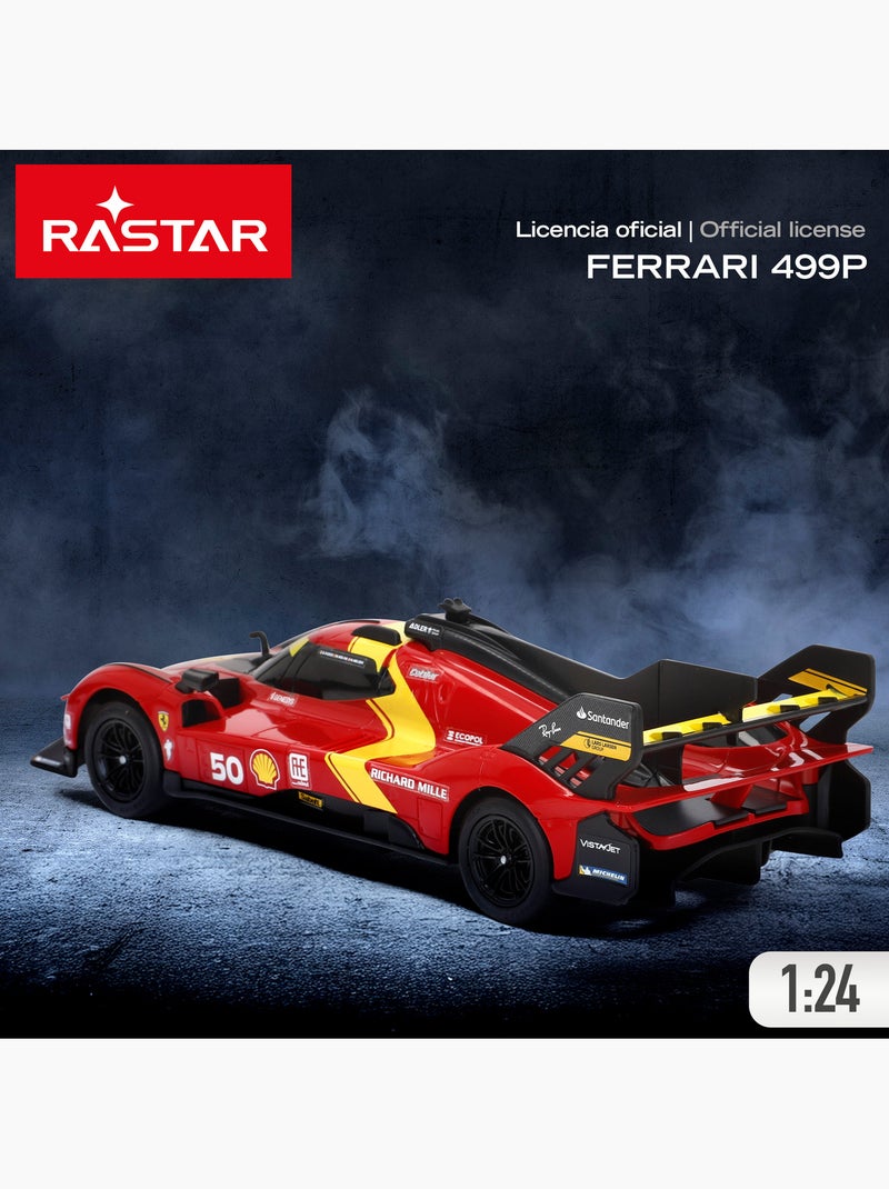 Rastar auto telecomandata ferrari 499p 50 le mans hypercar 1:24 N/D - Kiabi