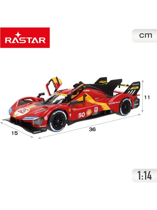 Rastar auto telecomandata ferrari 499p le mans 1:14 - Kiabi Rastar auto telecomandata ferrari 499p le mans 1:14 - Kiabi