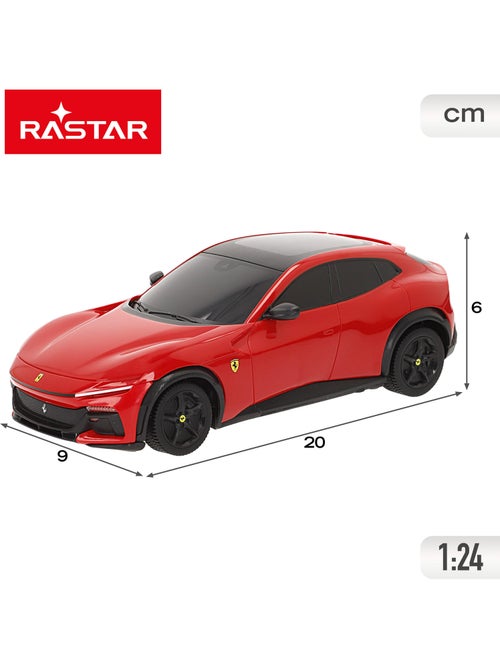 Rastar auto telecomandata ferrari purosangue 1:24 - Kiabi