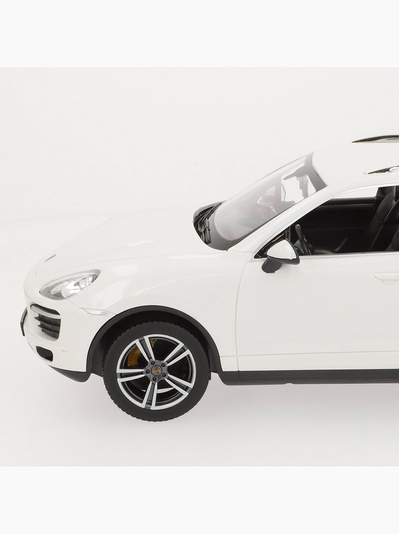 Rastar auto telecomandata porsche cayenne turbo bianca 1:14 N/D - Kiabi