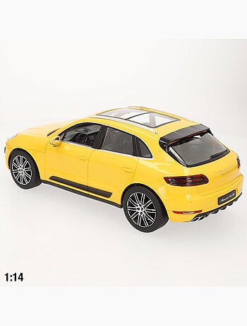 Rastar auto telecomandata porsche macan turbo gialla 1:14