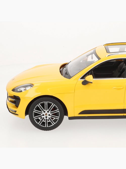 Rastar auto telecomandata porsche macan turbo gialla 1:14 - Kiabi