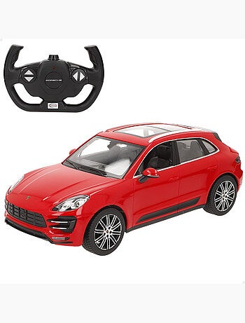 Rastar auto telecomandata porsche macan turbo rossa 1:14