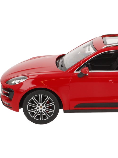 Rastar auto telecomandata porsche macan turbo rossa 1:14 - Kiabi