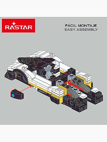 Rastar automodello da assemblare pagani zonda r 387 parti 1:28