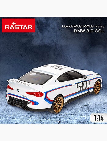 Rastar bmw 3.0 csl auto telecomandata 1:14