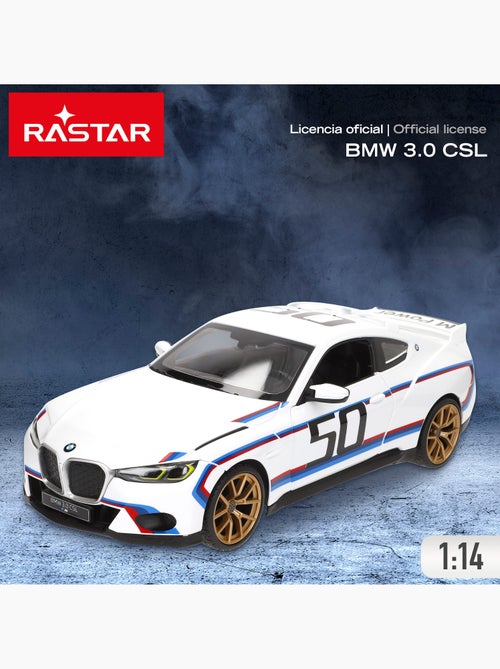 Rastar bmw 3.0 csl auto telecomandata 1:14 - Kiabi