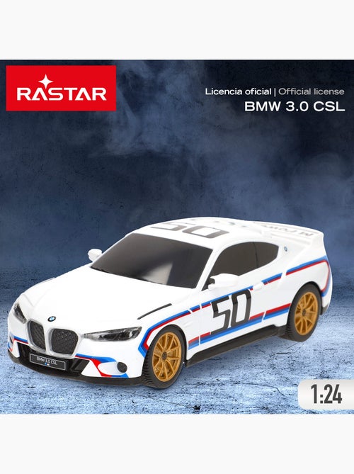Rastar bmw 3.0 csl auto telecomandata 1:24 - Kiabi