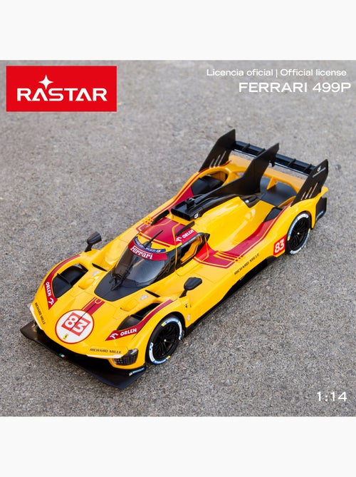 Rastar ferrari 499p radiocomandata numero 83 scala 1:14 - Kiabi