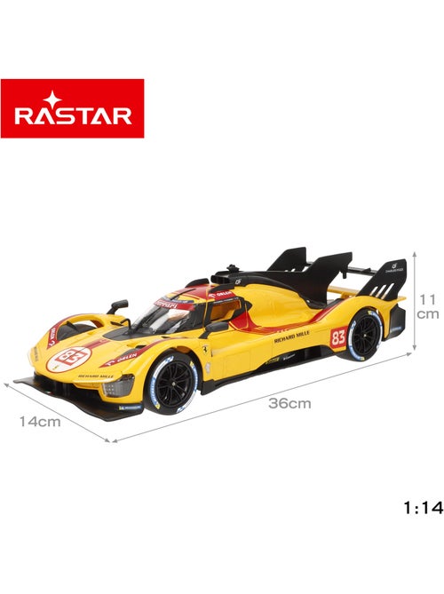 Rastar ferrari 499p radiocomandata numero 83 scala 1:14 - Kiabi