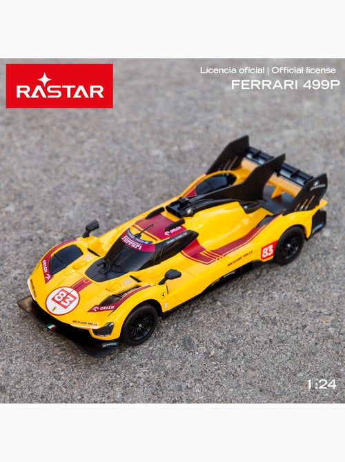 Rastar ferrari 499p radiocomandata, numero 83, scala 1:24 - Kiabi Rastar ferrari 499p radiocomandata, numero 83, scala 1:24 - Kiabi