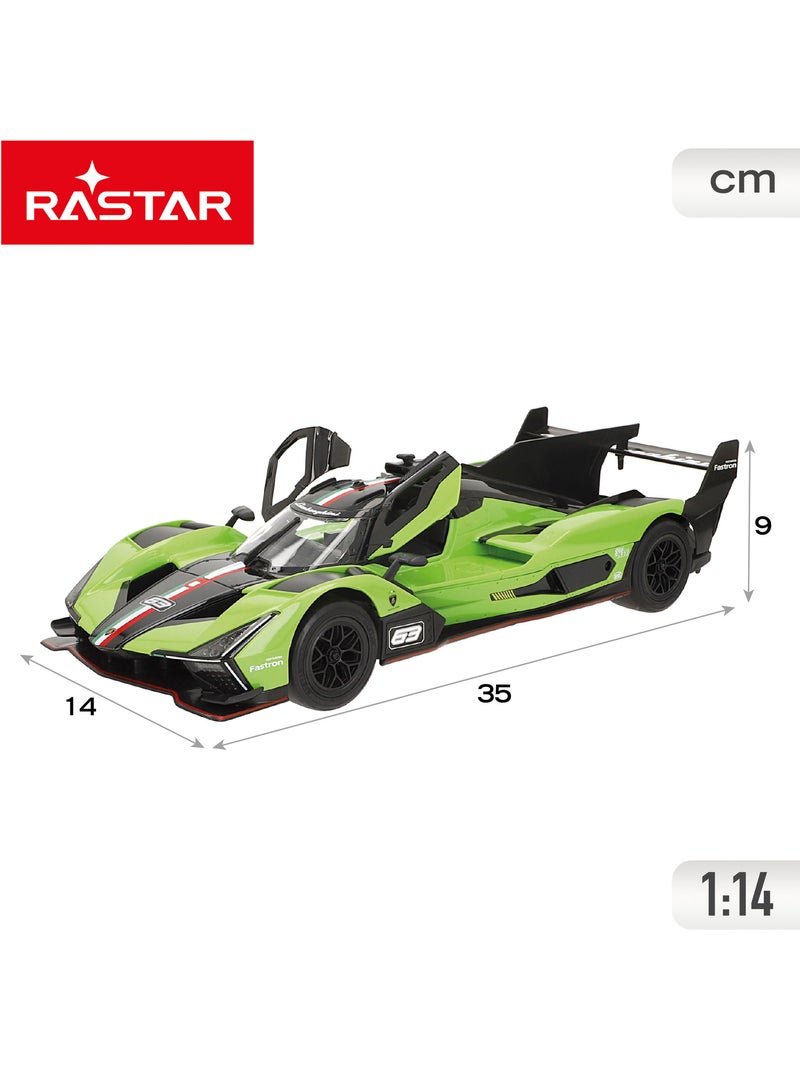 Rastar lamborghini sc63 lmdh auto telecomandata 1:14 N/D - Kiabi