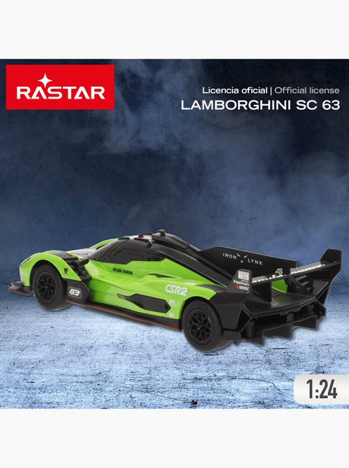 Rastar lamborghini sc63 lmdh auto telecomandata 1:24 - Kiabi Rastar lamborghini sc63 lmdh auto telecomandata 1:24 - Kiabi