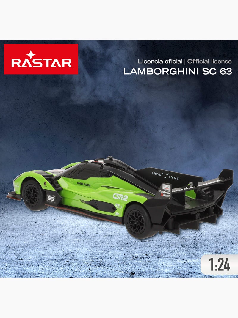 Rastar lamborghini sc63 lmdh auto telecomandata 1:24 N/D - Kiabi