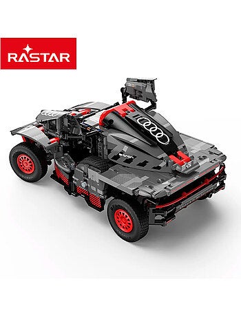 Rastar modello di auto da assemblare dakar '24 audi rs q e-tron (sainz) 1:14